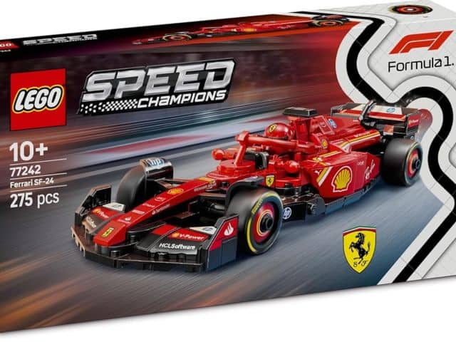 LEGO Speed Champions Ferrari SF-24 F1 Race Car Toy
